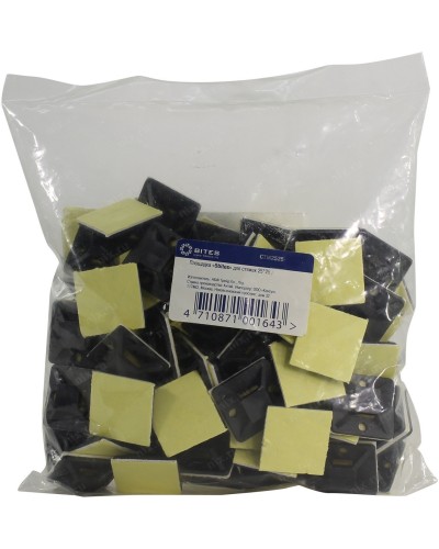 CTM2525-50BK (50 шт). Площадка для стяжек. 5bites в Череповце