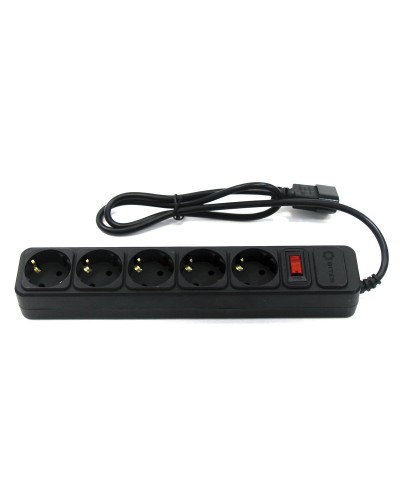 SP5B-110U. Сетевой фильтр 5 розеток, 1м, черный. 5bites в Череповце