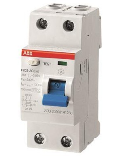 F202 AC-40/0,03 (2CSF202001R1400). Выключатель дифференциального тока (УЗО). ABB в Череповце