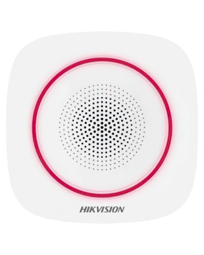 DS-PS1-II-WE(RU) Red Indicator. Оповещатель свето-звуковой радиоканальный. AX PRO Hikvision в Череповце