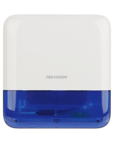 DS-PS1-E-WE Blue Indicator. Оповещатель свето-звуковой радиоканальный уличный. AX PRO Hikvision в Череповце
