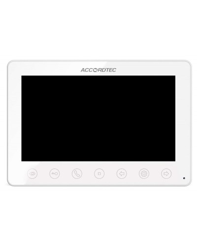 AT-VD751C/M K EXEL WH. Монитор домофона цветной с функцией «свободные руки». AccordTec в Череповце