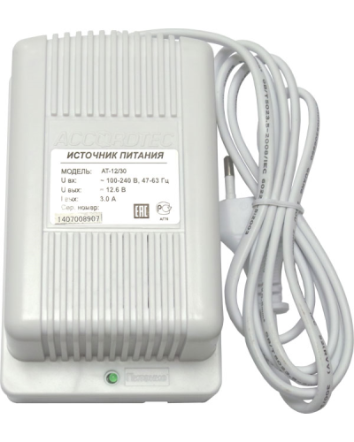 AT-12/50 (белый). Блок питания стабилизированный. AccordTec в Череповце