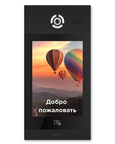 AA-14FB BLACK. Вызывная панель подъездного IP-домофона. BAS-IP в Череповце