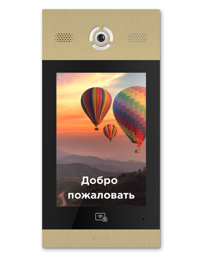AA-14FB GOLD. Вызывная панель подъездного IP-домофона. BAS-IP в Череповце