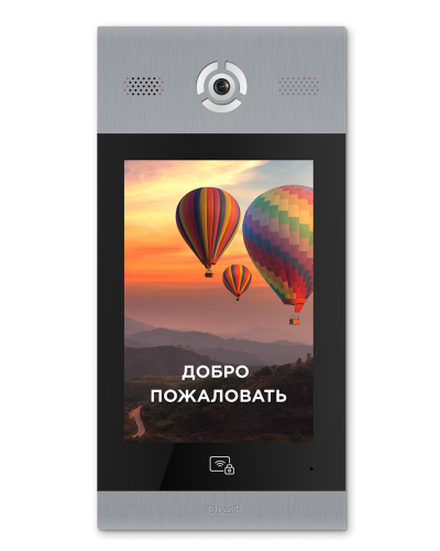 AA-14FB SILVER. Вызывная панель подъездного IP-домофона. BAS-IP в Череповце