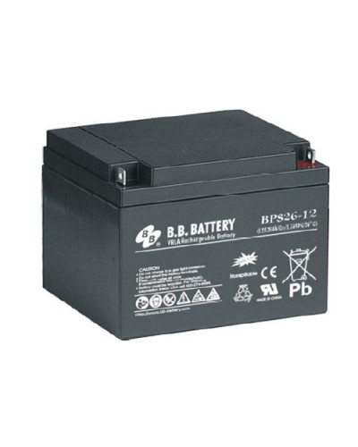 B.B. Battery BPS 26-12: Аккумулятор герметичный свинцово-кислотный в Череповце