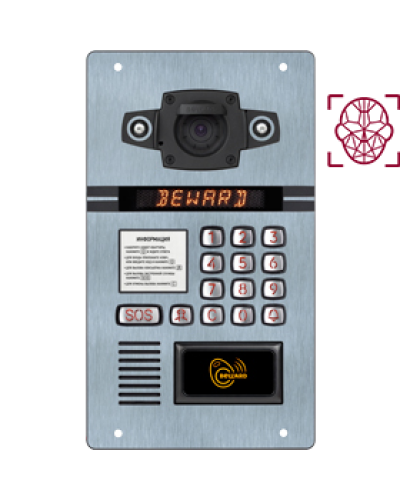 DKS15135 (2Мп, 2.1мм). Вызывная панель подъездного IP-домофона. Beward в Череповце
