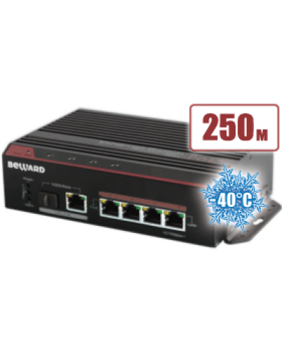 STP-411HP. Коммутатор 4-портовый. Beward в Череповце