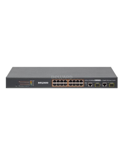 STW-1622HP. Коммутатор 16-портовый. Beward в Череповце