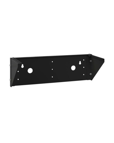 NC-3U-V-BK (12025c). Кронштейн настенный вертикальный 19 3U, цвет черный. CABEUS в Череповце