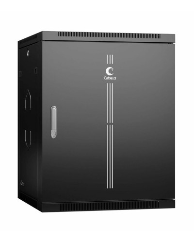 SH-05F-15U60/60m-R-BK (10746c). Шкаф телекоммуникационный 19 настенный 15U. CABEUS в Череповце