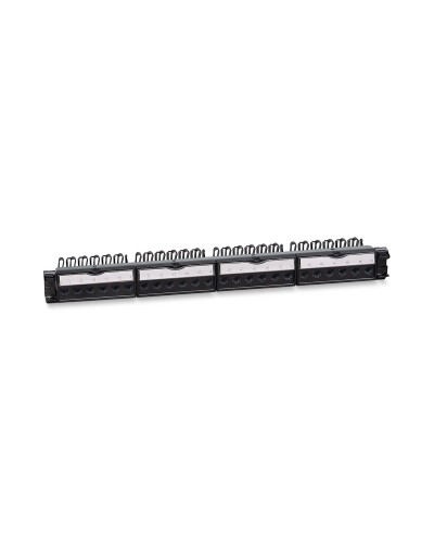 PL-24-KJ-RJ45-Cat.6-180T (11831c): Патч-панель 19" (1U), 24 порта RJ-45, категория 6, с задним кабельным организатором в Череповце