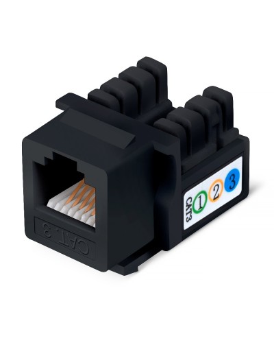 KJ-RJ12-90-BK (9481c): Вставка Keystone Jack в Череповце