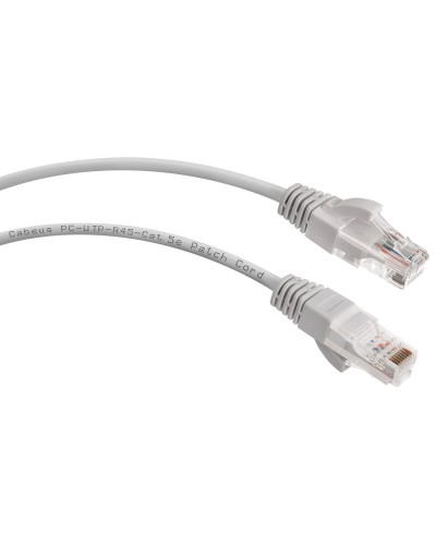 PC-UTP-RJ45-Cat.5e-1.5m-LSZH (8864c), серый. Патч-корд медный. CABEUS в Череповце