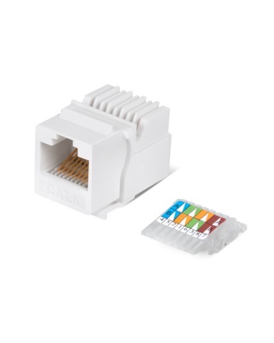 KJ-RJ45-Cat.6-Toolless (7959c): Вставка Keystone Jack RJ-45 в Череповце