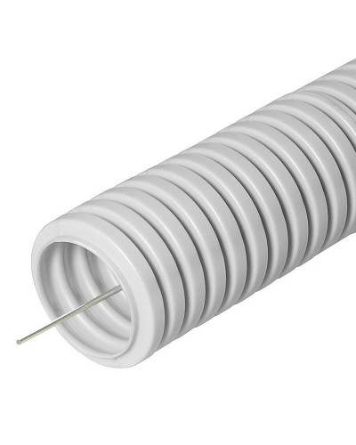 FCPL-32-PVC-025-1-GY (11230c): Труба гофрированная гибкая, лёгкая с протяжкой в Череповце