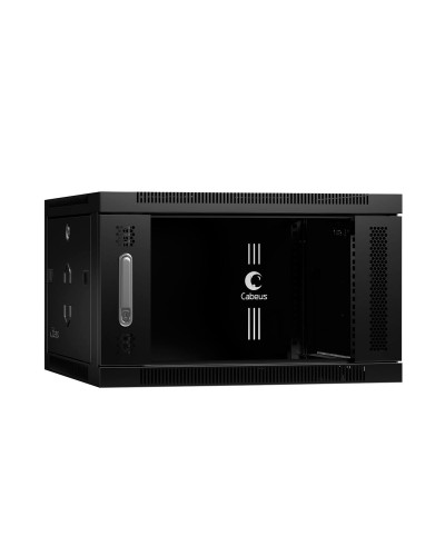 SH-05F-6U60/45-BK (8598c). Шкаф телекоммуникационный 19 настенный 6U. CABEUS в Череповце