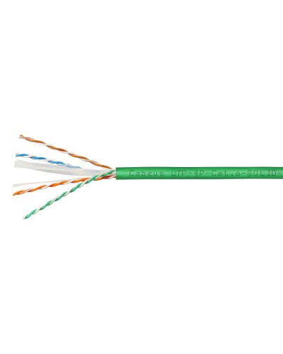 UTP-4P-Cat.6-SOLID-LSLTx-GN (11139c). Кабель «витая пара» (LAN) для структурированных систем связи. CABEUS в Череповце
