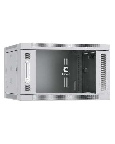 SH-05F-6U60/45 (7058c). Шкаф телекоммуникационный 19 настенный 6U. CABEUS в Череповце