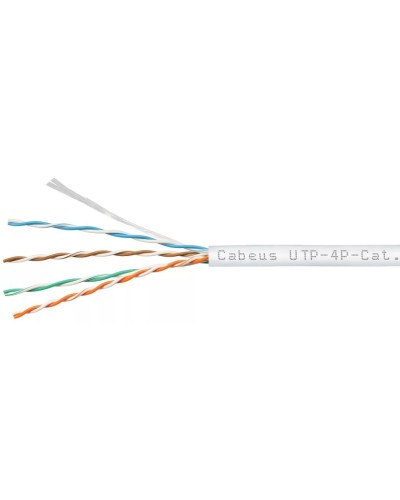 UTP-4P-Cat.5e-SOLID-LSZH-GY (9776c). Кабель «витая пара» (LAN) для структурированных систем связи. CABEUS в Череповце