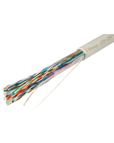 UTP-25P-Cat.5-IN-LSZH (10167c). Кабель «витая пара» (LAN) для структурированных систем связи. CABEUS в Череповце