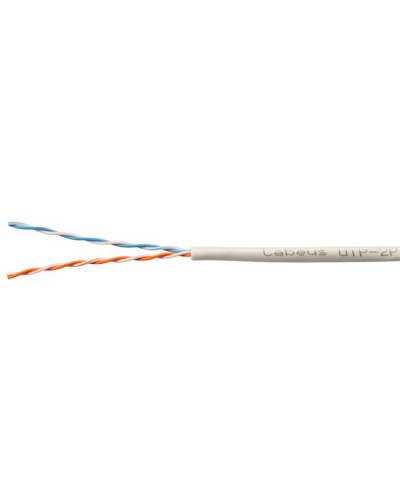 UTP-2P-Cat.5e-SOLID-GY-100 (7169c-5). Кабель «витая пара» (LAN) для структурированных систем связи. CABEUS в Череповце