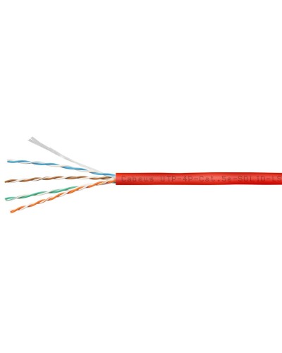 UTP-4P-Cat.5e-SOLID-LSZH-RD (9778c). Кабель «витая пара» (LAN) для структурированных систем связи. CABEUS в Череповце