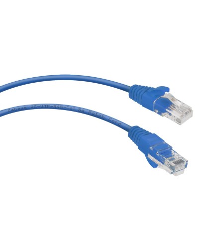 PC-UTP-RJ45-Cat.5e-1m-BL (7460c), синий. Патч-корд медный. CABEUS в Череповце
