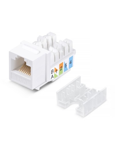 KJ-RJ45-Cat.6-90-SW (10071c): Вставка Keystone Jack RJ-45 в Череповце