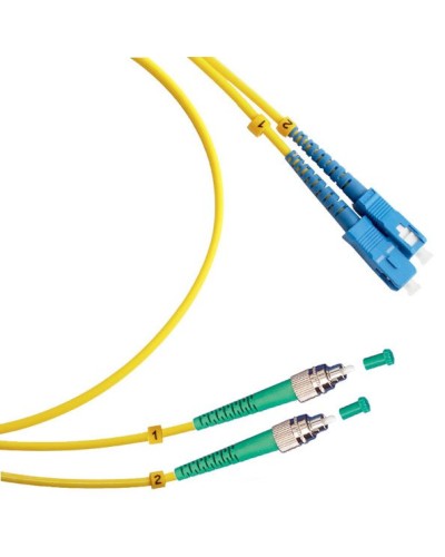 FOP(d)-9-FC/APC-SC/UPC-10m (8067c). Патч-корд оптический. CABEUS в Череповце