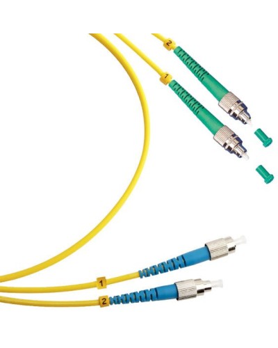 FOP(d)-9-FC/APC-FC/UPC-10m (8107c). Патч-корд оптический. CABEUS в Череповце