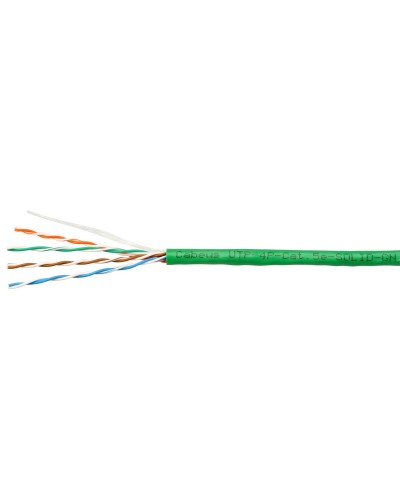UTP-4P-Cat.5e-SOLID-GN (7250c). Кабель «витая пара» (LAN) для структурированных систем связи. CABEUS в Череповце