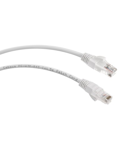 PC-UTP-RJ45-Cat.6-3m-LSZH (8880c), серый. Патч-корд медный. CABEUS в Череповце
