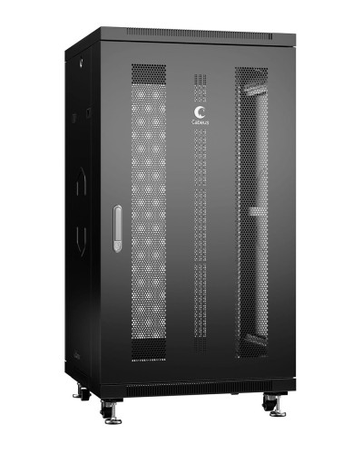 ND-05C-22U60/60-BK (8549c). Шкаф телекоммуникационный 19 напольный 22U. CABEUS в Череповце