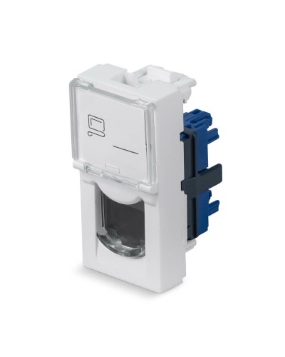 KJ-RJ45-Cat.6-180T-FP-L-22,5 (11840c): Вставка Keystone Jack RJ-45 в Череповце