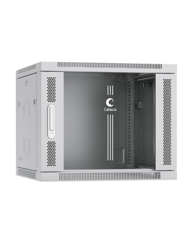 SH-05F-9U60/60 (7064c). Шкаф телекоммуникационный 19 настенный 9U. CABEUS в Череповце