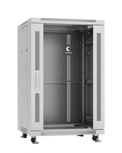SH-05C-18U60/80 (7048c). Шкаф телекоммуникационный 19 напольный 18U. CABEUS в Череповце