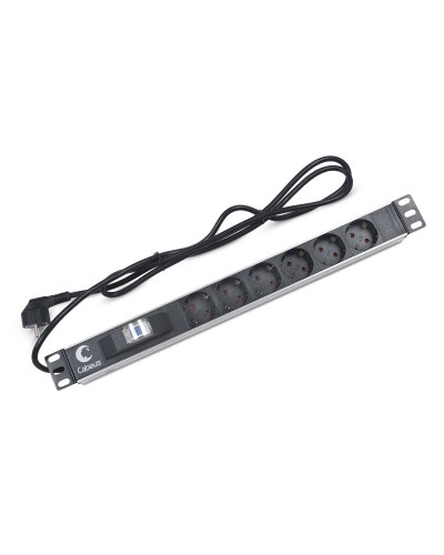 PDU-6P-B-2EU (7292c). Блок розеток 19. CABEUS в Череповце