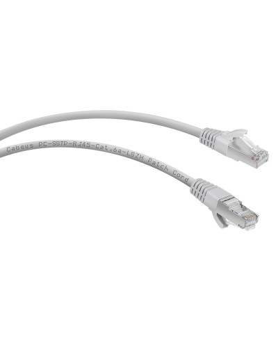 PC-SSTP-RJ45-Cat.6a-1.5m-LSZH (7902c), серый. Патч-корд медный. CABEUS в Череповце