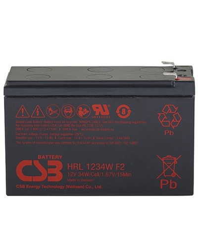 CSB HRL 1234W FR. Аккумулятор герметичный свинцово-кислотный. CSB в Череповце