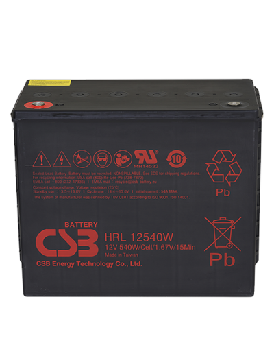 CSB HRL 12540W FR. Аккумулятор герметичный свинцово-кислотный. CSB в Череповце