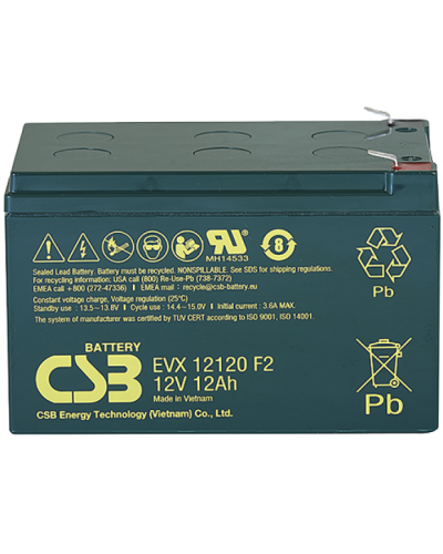 CSB EVX 12120. Аккумулятор герметичный свинцово-кислотный. CSB в Череповце