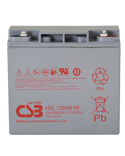 CSB HRL 1280W FR. Аккумулятор герметичный свинцово-кислотный. CSB в Череповце