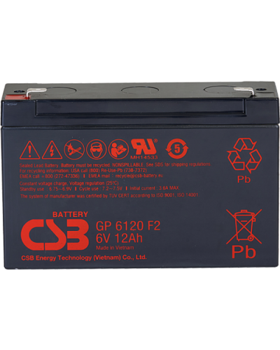 CSB GP 6120. Аккумулятор герметичный свинцово-кислотный. CSB в Череповце