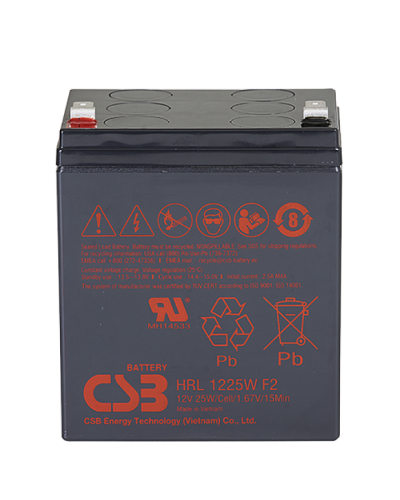 CSB HRL 1225W FR. Аккумулятор герметичный свинцово-кислотный. CSB в Череповце