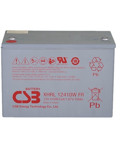 CSB XHRL 12410W FR. Аккумулятор герметичный свинцово-кислотный. CSB в Череповце