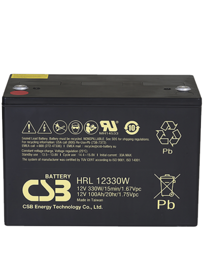 CSB HRL 12330W FR. Аккумулятор герметичный свинцово-кислотный. CSB в Череповце