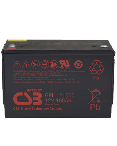 CSB GPL 121000. Аккумулятор герметичный свинцово-кислотный. CSB в Череповце