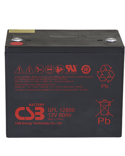 CSB GPL 12800. Аккумулятор герметичный свинцово-кислотный. CSB в Череповце